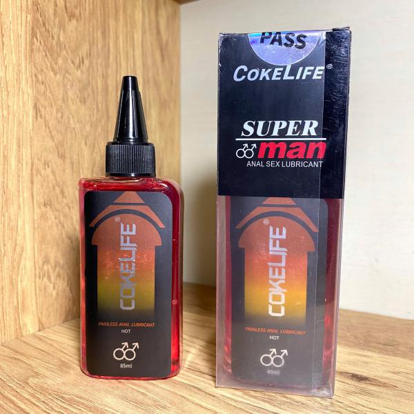 Gel Bôi Trơn Cokelife Superman Đỏ Nóng Ấm 85ml Giảm Đau Khi Quan Hệ