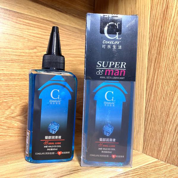 Gel Bôi Trơn Hậu Môn Cokelife Super Men Xanh 85ml – Mát Lạnh, Giảm Đau, Dễ Chịu