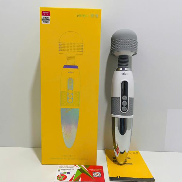 Máy Massage Tình Yêu Leten Lightning AV Ver 2 – Rung Mạnh Nhiều Cấp Độ_Kèm Tỏa Nhiệt Ấm Áp