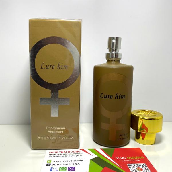 Nước Hoa Kích Tình Dục Nam Lure Him 50ml Loại  Mạnh  - Nữ Dùng