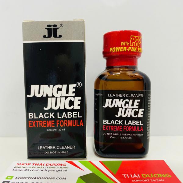 Popper Jungle Juice Black Label  Chính Hãng USA 30ml – Kích Thích Cực Mạnh