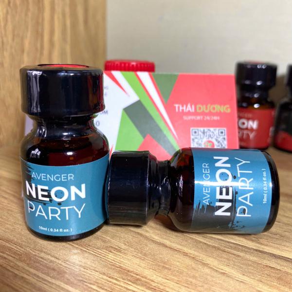 Popper PWD Neon Party Xanh 10ml - Chính Hãng Mỹ, Kích Thích Tột Đỉnh Cho Top-Bot