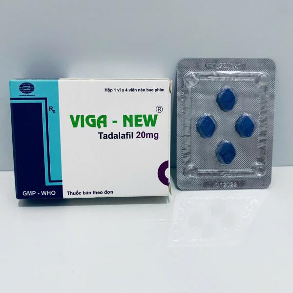 Viga New 20mg – Thuốc Cường Dương Hỗ Trợ Chống Xuất Tinh Sớm Cho Nam Giới