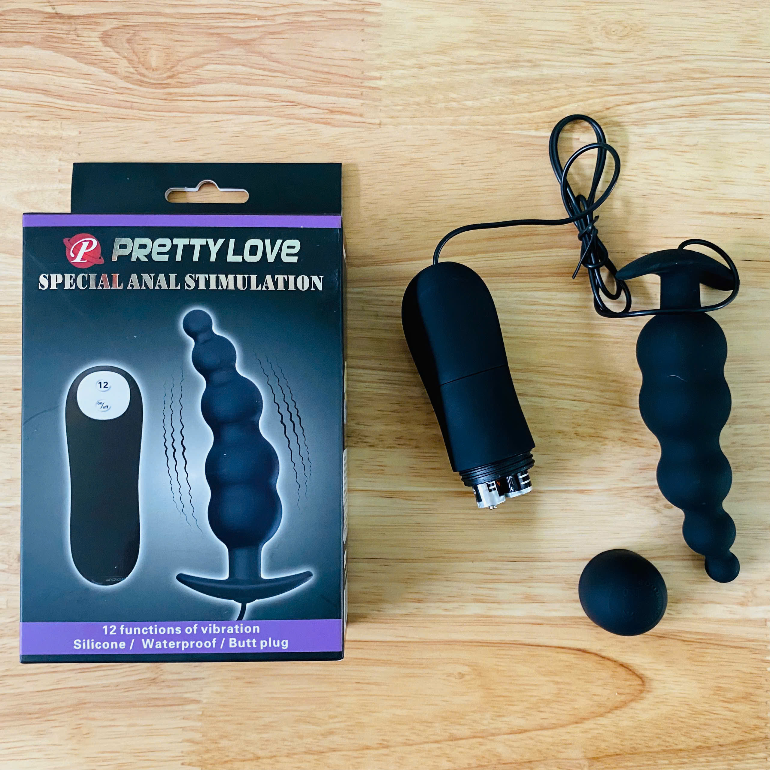 Chuỗi Hạt Rung Pretty Love  12 Chế Độ Massage Êm Ái