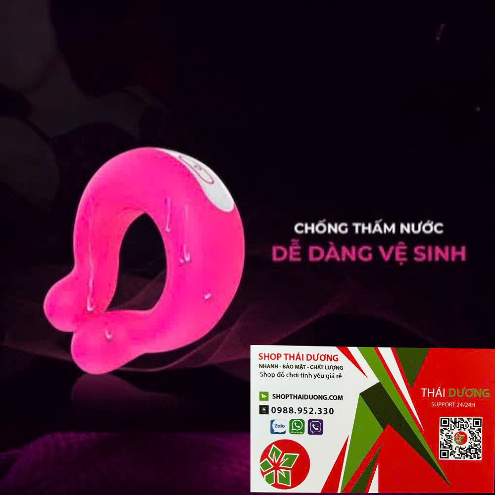 Vòng Rung S-Hander London Eye-Rct  Điều Khiển Từ Xa, 10 Chế Độ Rung Mạnh