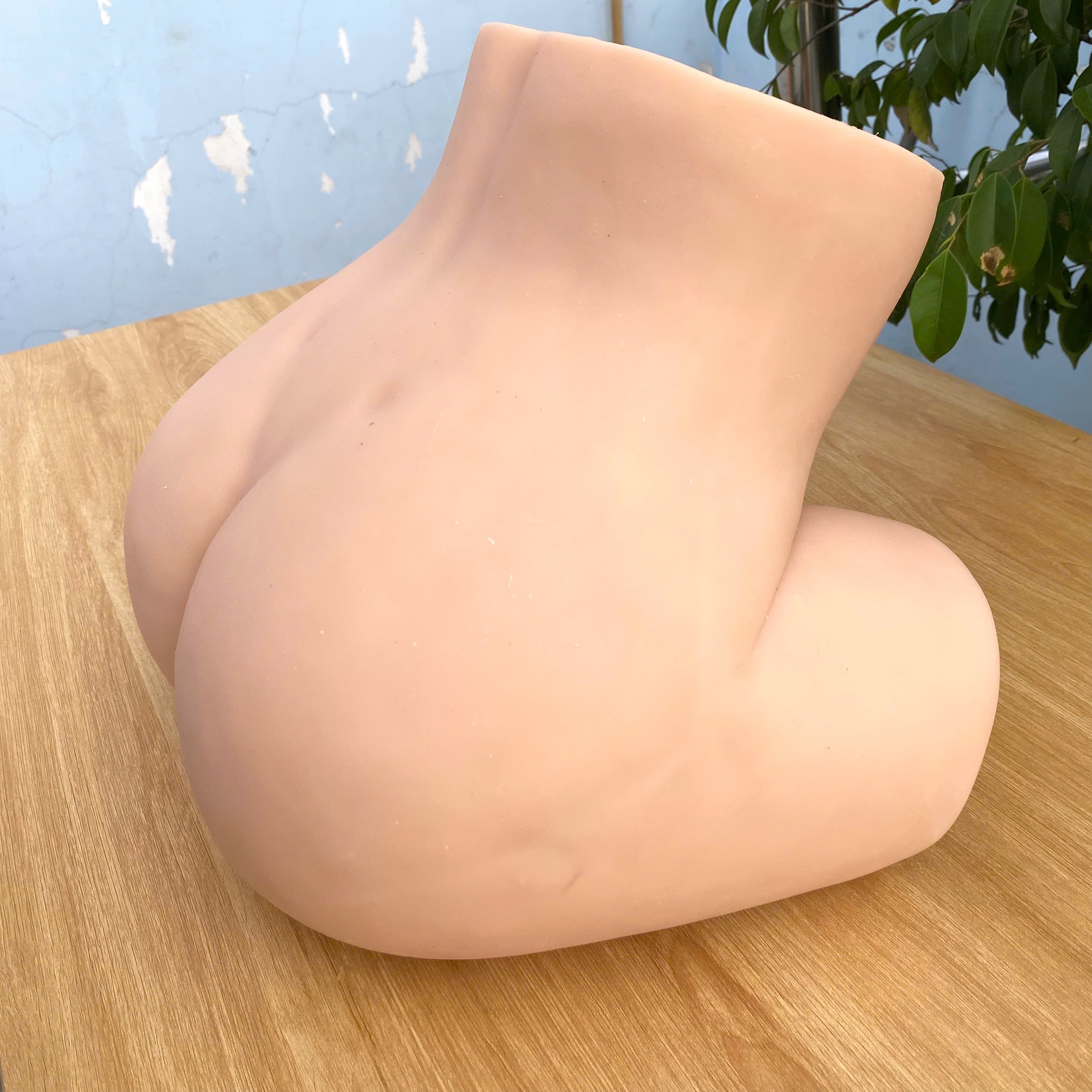 Mông Giả Silicon Nguyên Khối 10kg  Mô Phỏng Hông Mông âm đạo Phụ Nữ Siêu Thật, Có Âm Đạo & Hậu Môn- dochoijapan.com