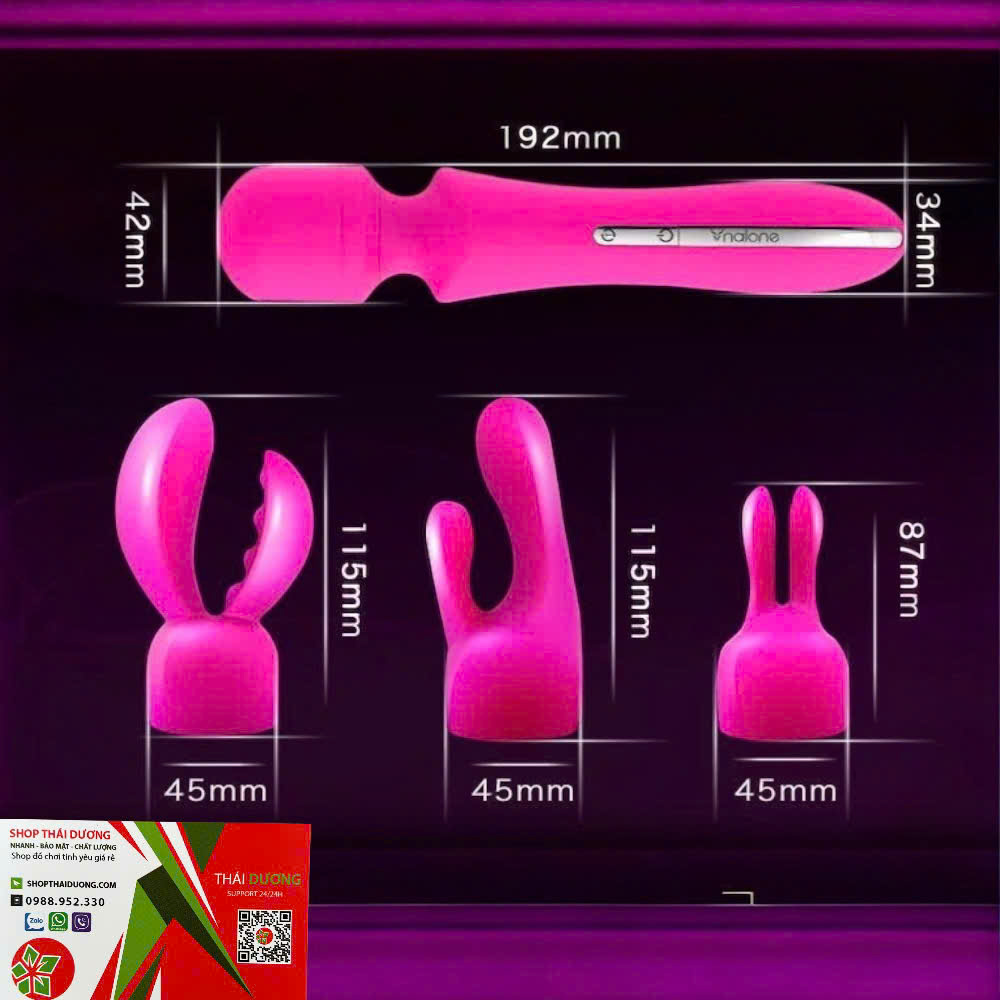 Chày rung 7 chế độ Nalone ROCKIT nhỏ gọn rung cảm biến Mạnh đa chế độ - dochoijapan.com