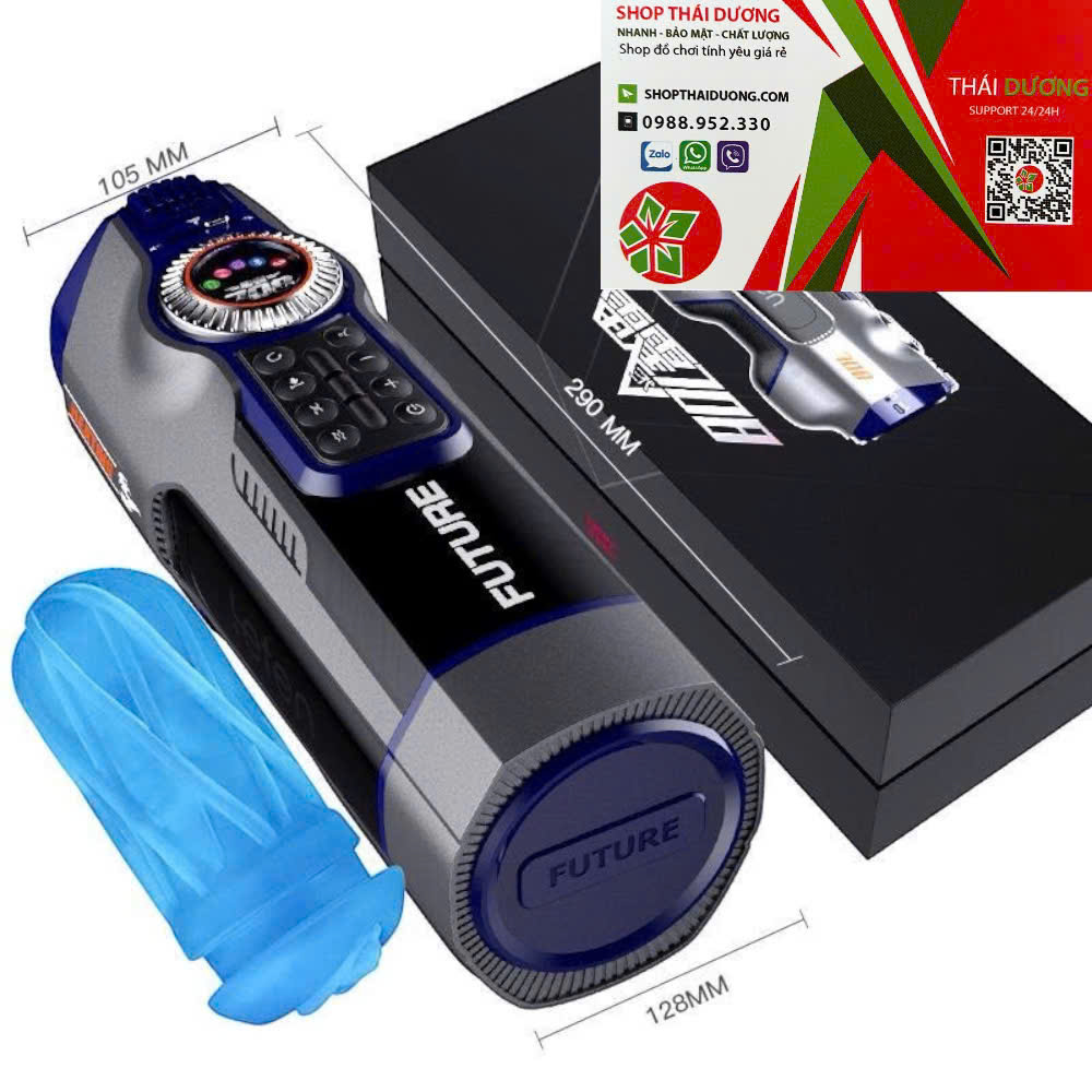 Leten Future Sexual Version 3  Máy Thủ Dâm Cao Cấp, Thụt Co Bóp & Sưởi Ấm