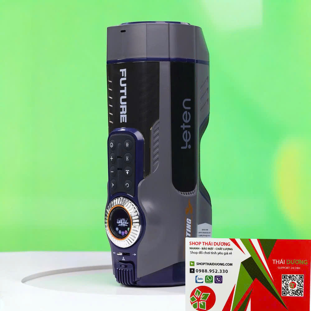 Leten Future Sexual Version 3  Máy Thủ Dâm Cao Cấp, Thụt Co Bóp & Sưởi Ấm