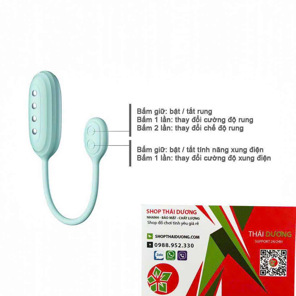 Trứng Rung Thông Minh Svakom Viviana  Kết Nối App, Công Nghệ Xung Điện