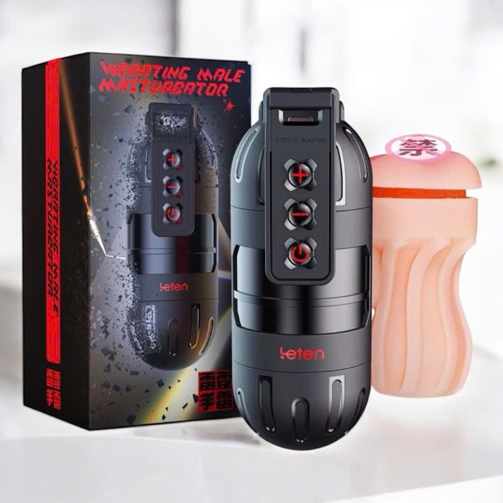 Âm đạo Giả Leten Thunder Cao Cấp  Rung Mạnh Nhiều Chế Độ, Kết Nối App - dochoijapan.com