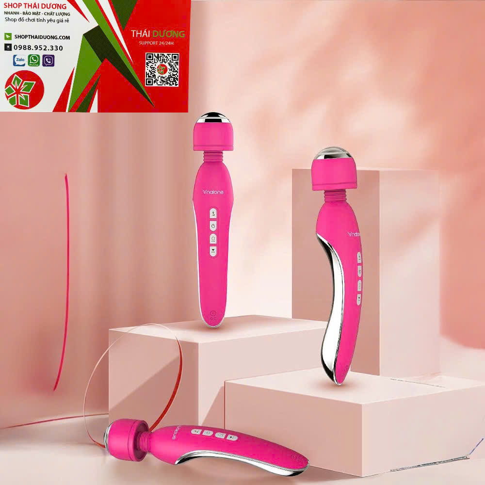 Chày Rung Massage Xung Điện Nalone  7 Tần Số EMS, Thiết Kế Nhỏ Gọn