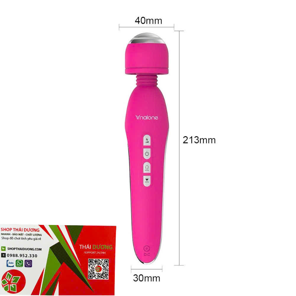 Chày Rung Massage Xung Điện Nalone  7 Tần Số EMS, Thiết Kế Nhỏ Gọn