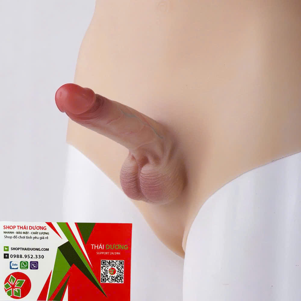 Dương Vật Giả Dạng Quần JIUAI  Silicone Mềm Mịn Thiết Kế Tiện Dụng Dành Cho Les