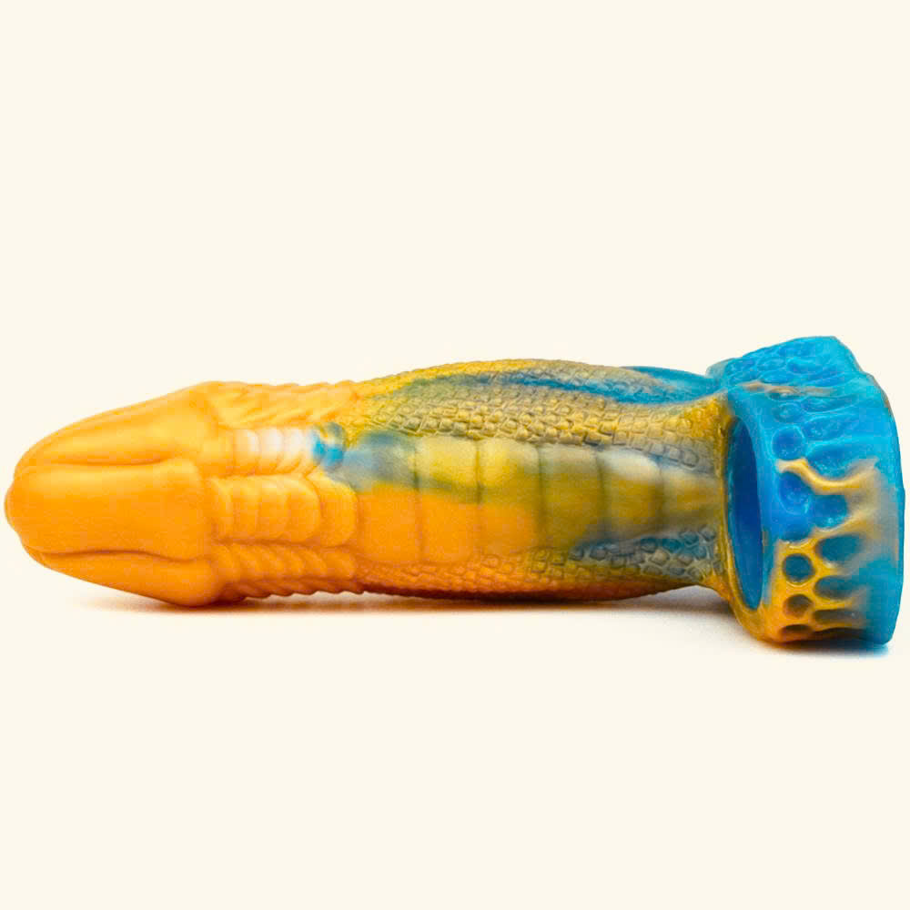 Bao Dôn dên to dương vật dạng vảy rồng silicon siêu mềm dễ dùng làm tăng kích thước dương vật