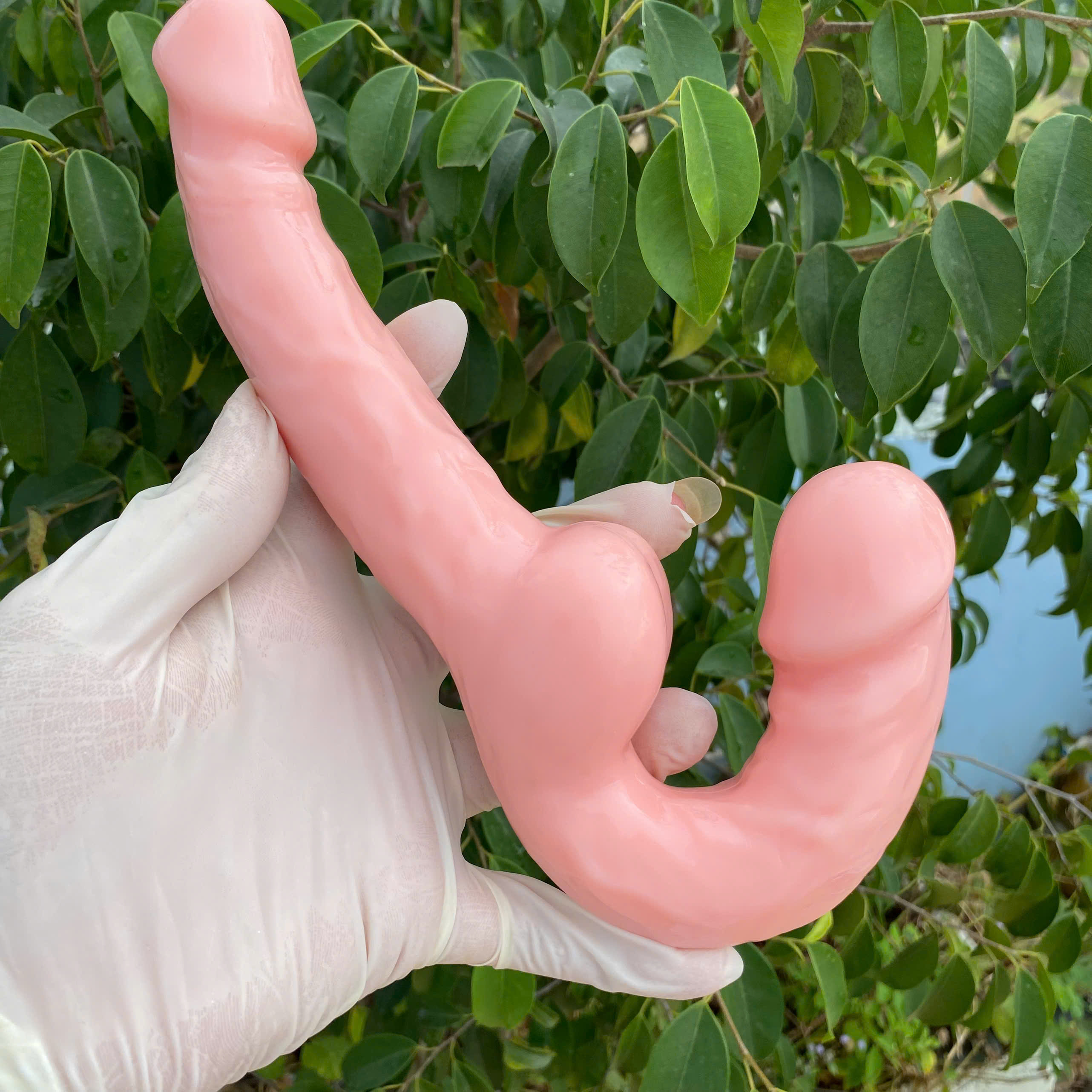 Cu Giả Hai Đầu 9.2inch Silicon Siêu Mềm Dùng tăng khoái cảm khi quan hệ