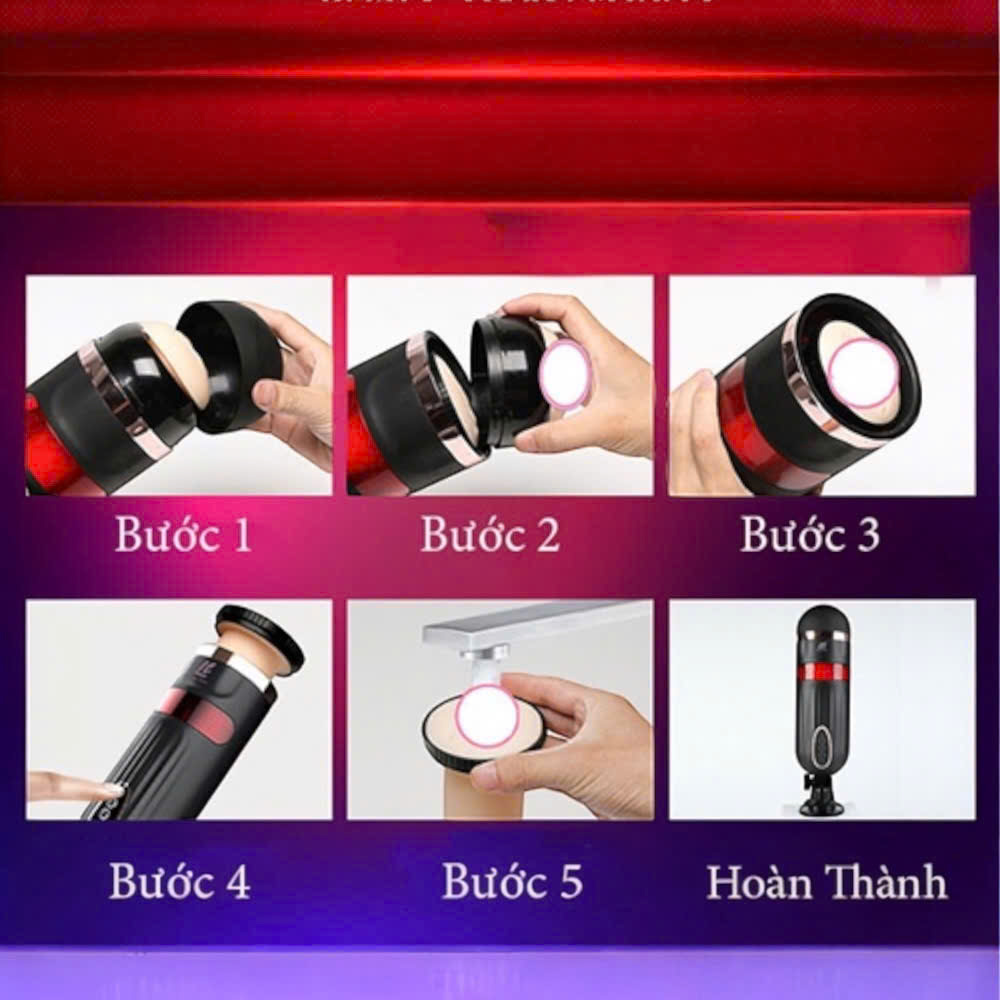 FreeLander Easy Love Máy Thủ Dâm Cao Cấp – Rung Thụt Mạnh, Hít Tường, Sưởi Ấm Chân Thật