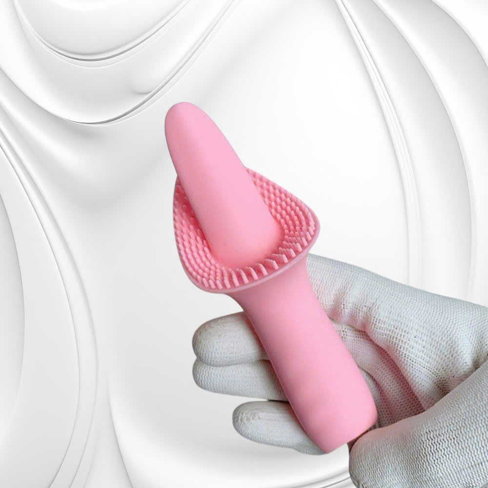 Lưỡi Massage Điểm G Dạng Phễu 10 Chế Độ Rung Liếm Êm Ái