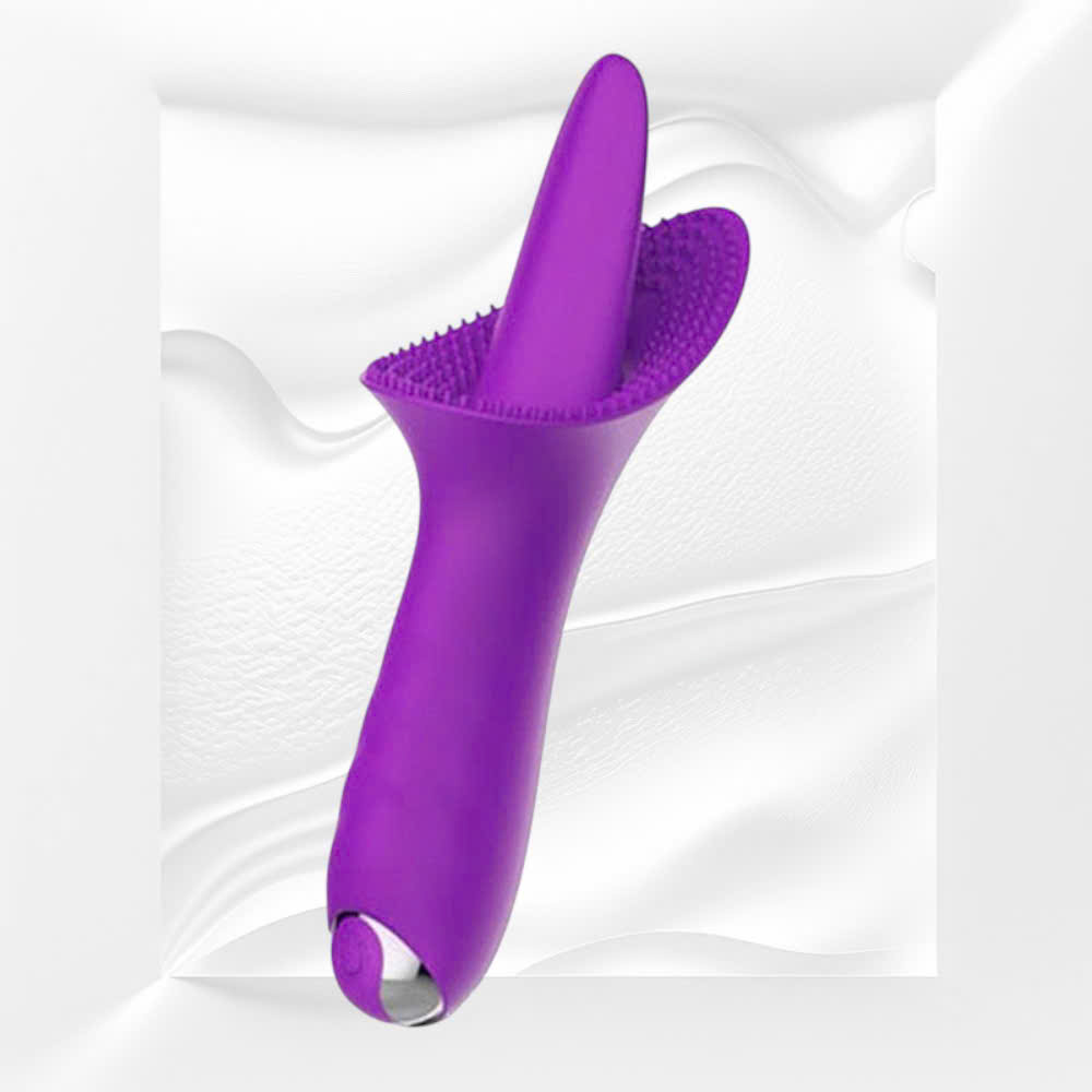 Lưỡi Massage Điểm G Dạng Phễu 10 Chế Độ Rung Liếm Êm Ái