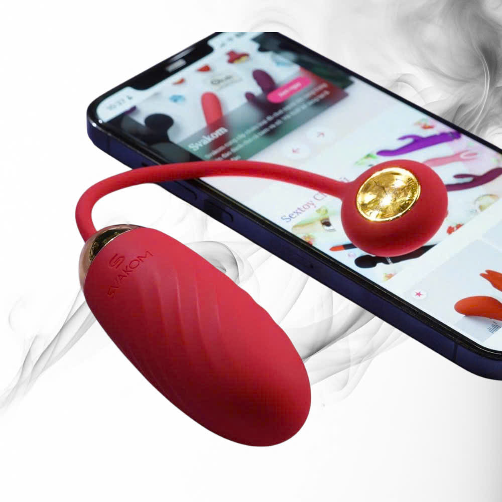 Svakom Ella Neo Trứng Rung Thông Minh Kết Nối App Không Giới Hạn