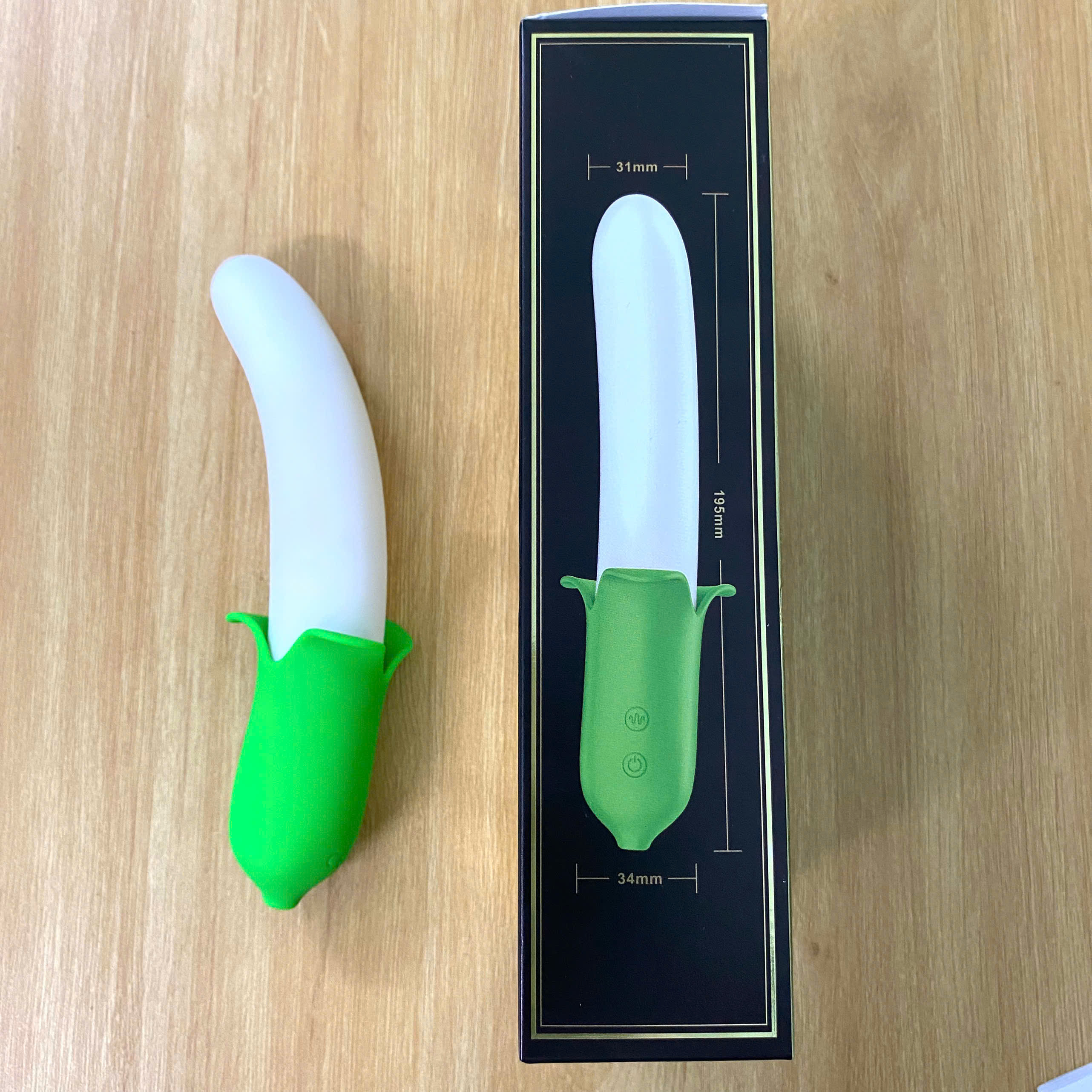 Dương Vật Giả Rung Pretty Love Banana Knight  Thiết Kế Độc Đáo 7 Mode - dochoijapan.com