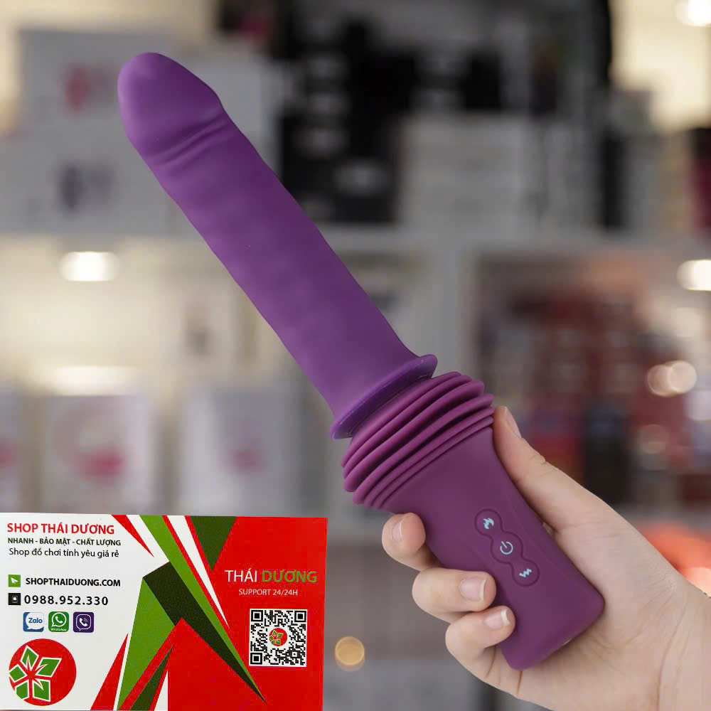 Dương Vật Giả Loving World Optimus Cao Cấp  Rung Thụt Tự Động, Sưởi Ấm Thực Tế, Điều Khiển Từ Xa