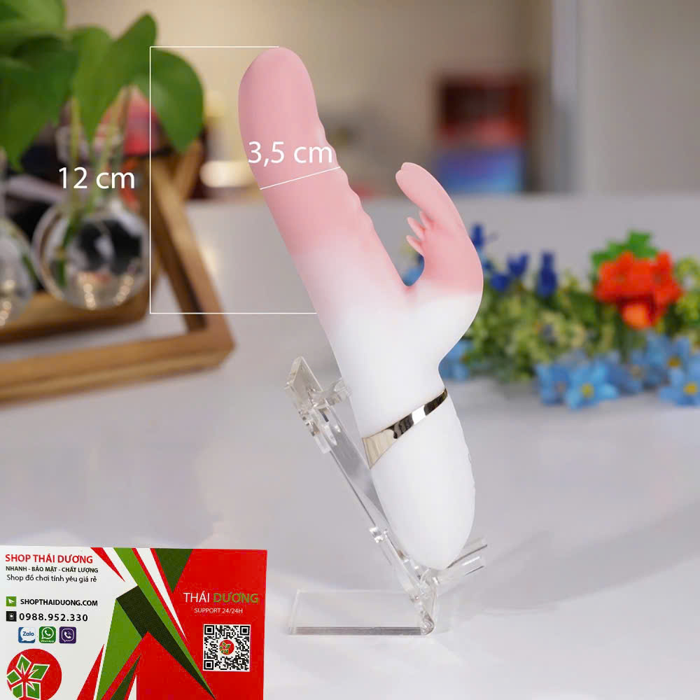 Dương Vật Giả Rung Thụt Tỏa Nhiệt Loving World  Sextoy Nữ Cao Cấp