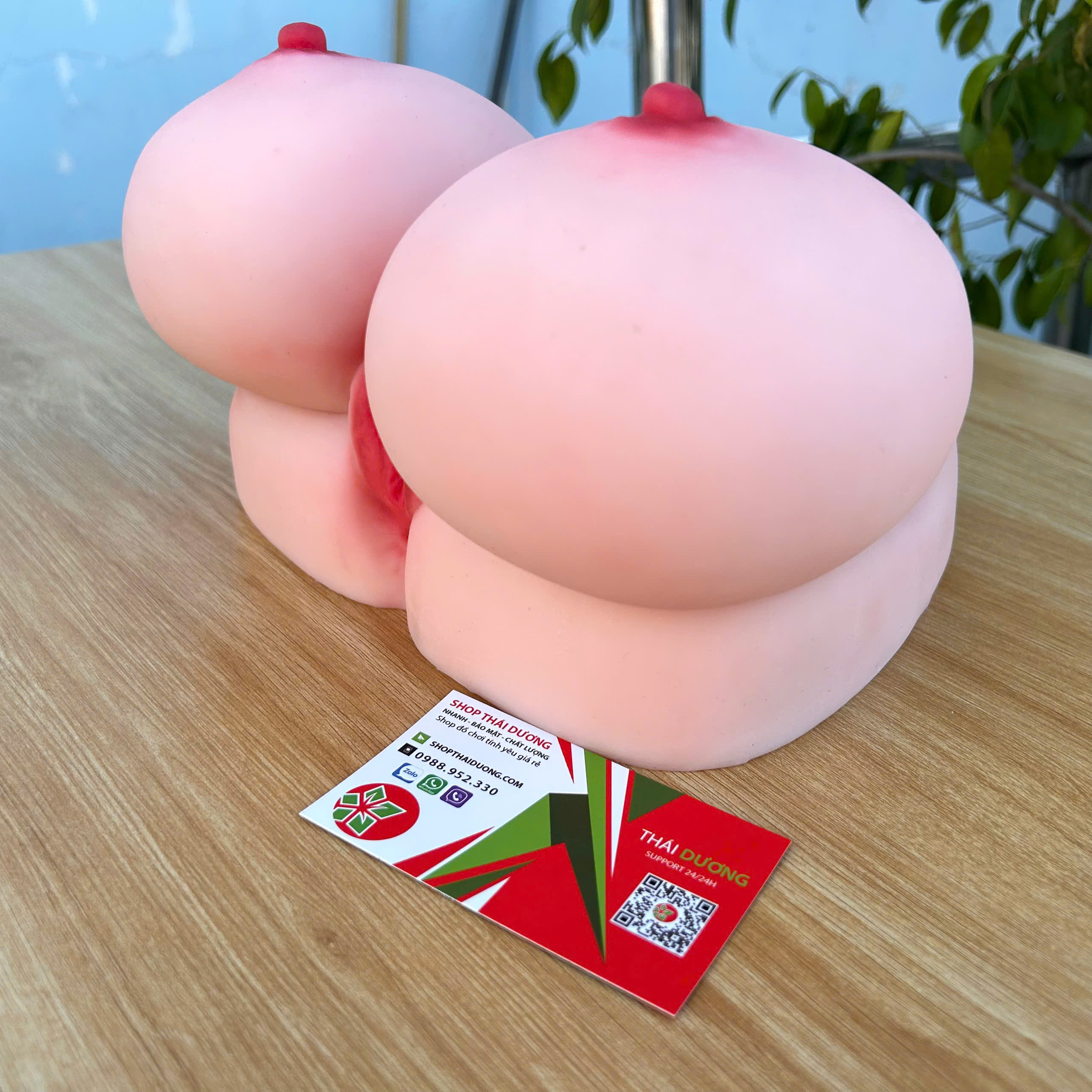 Ngực Giả Silicon 3.3kg Siêu Mềm  Âm Đạo & Hậu Môn Chân Thật Cho Nam