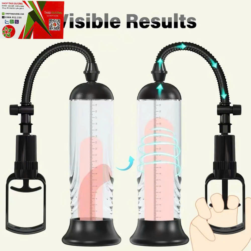 Penis Pump Giá Tốt  Máy Bơm Hút Dương Vật Tăng Size To Dài Cho Nam Giới