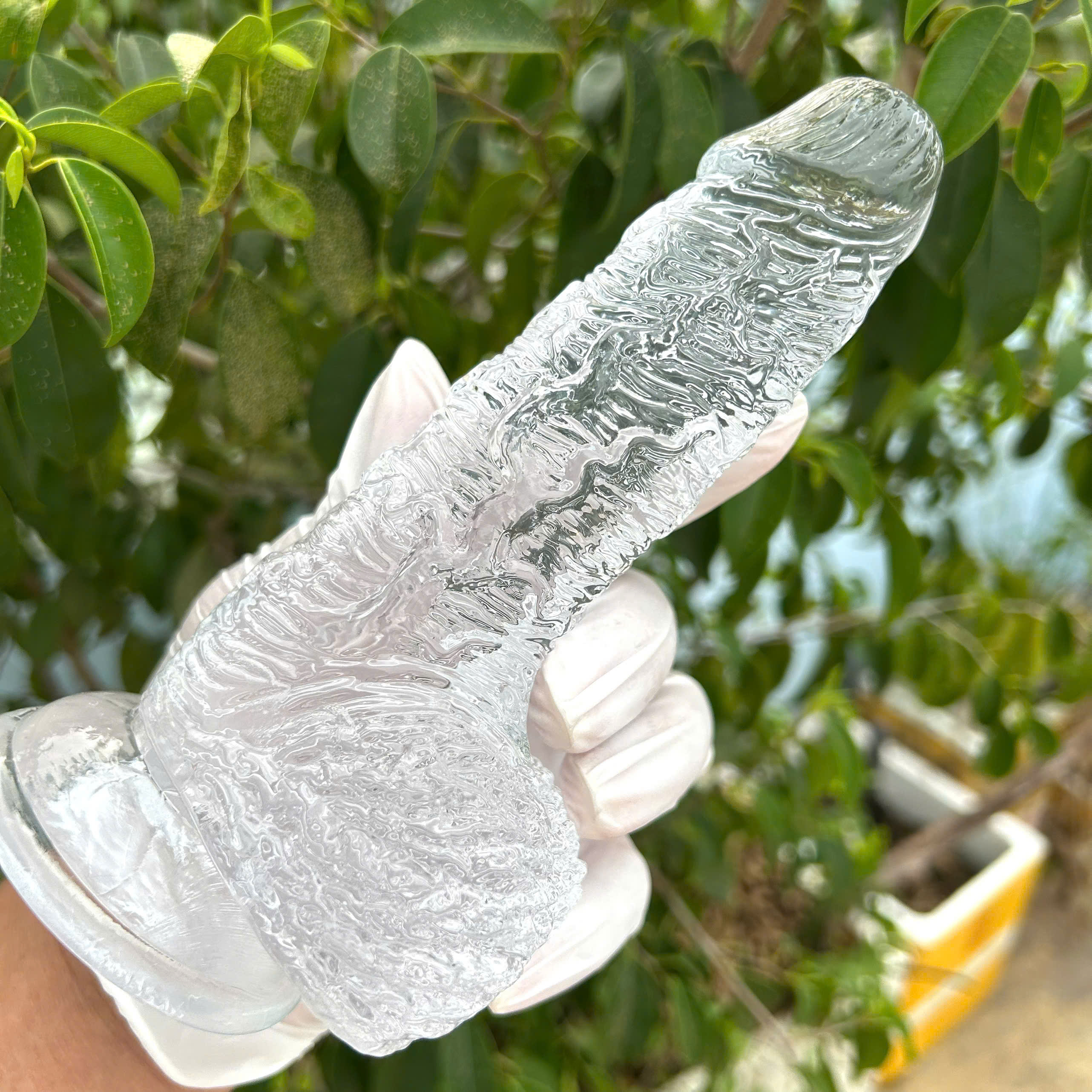 Review Dương Vật Giả Gắn Tường Jiuai Silicon Trong Suốt Có Đáng Mua