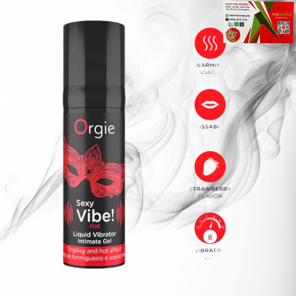 Gel Rung Kích Thích Nữ Cao Cấp Orgie Sexy Vibe! Hot (Chính Hãng)
