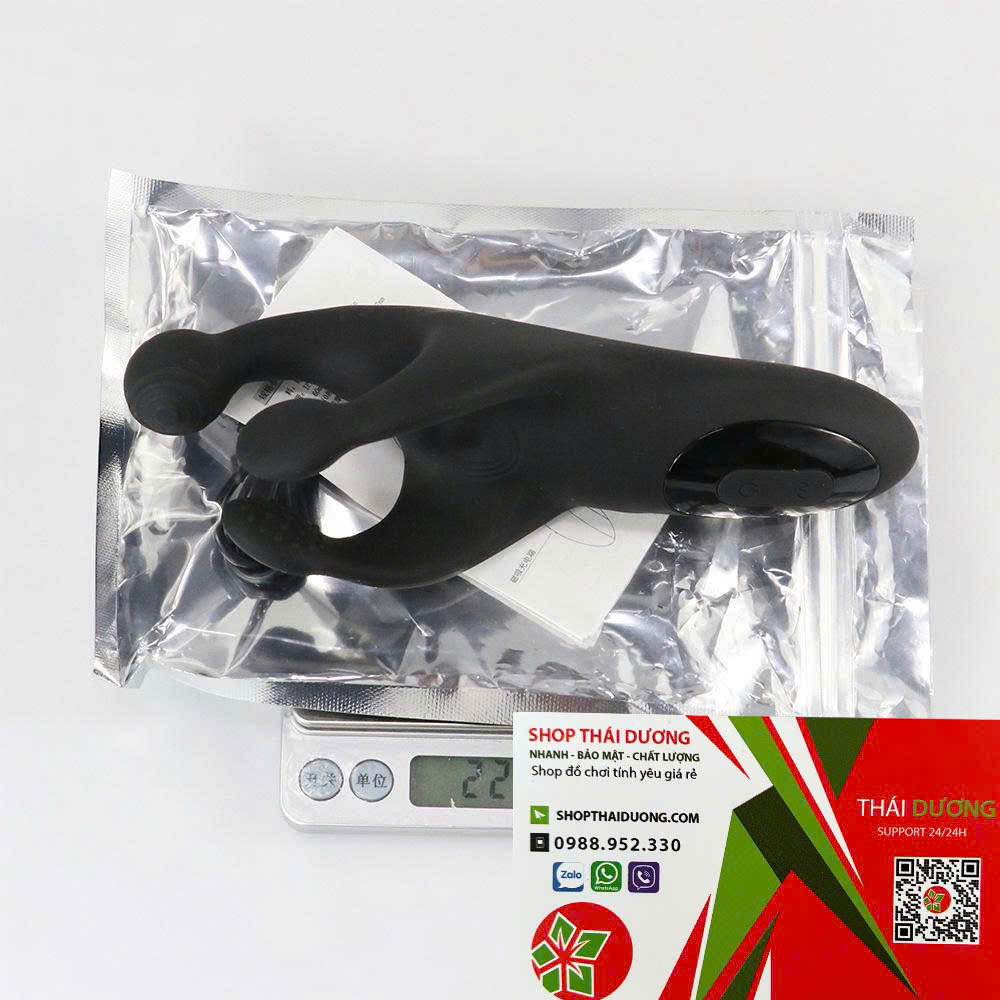 Máy mát xa kích thích dương vật và tinh hoàn Black Trident cho nam