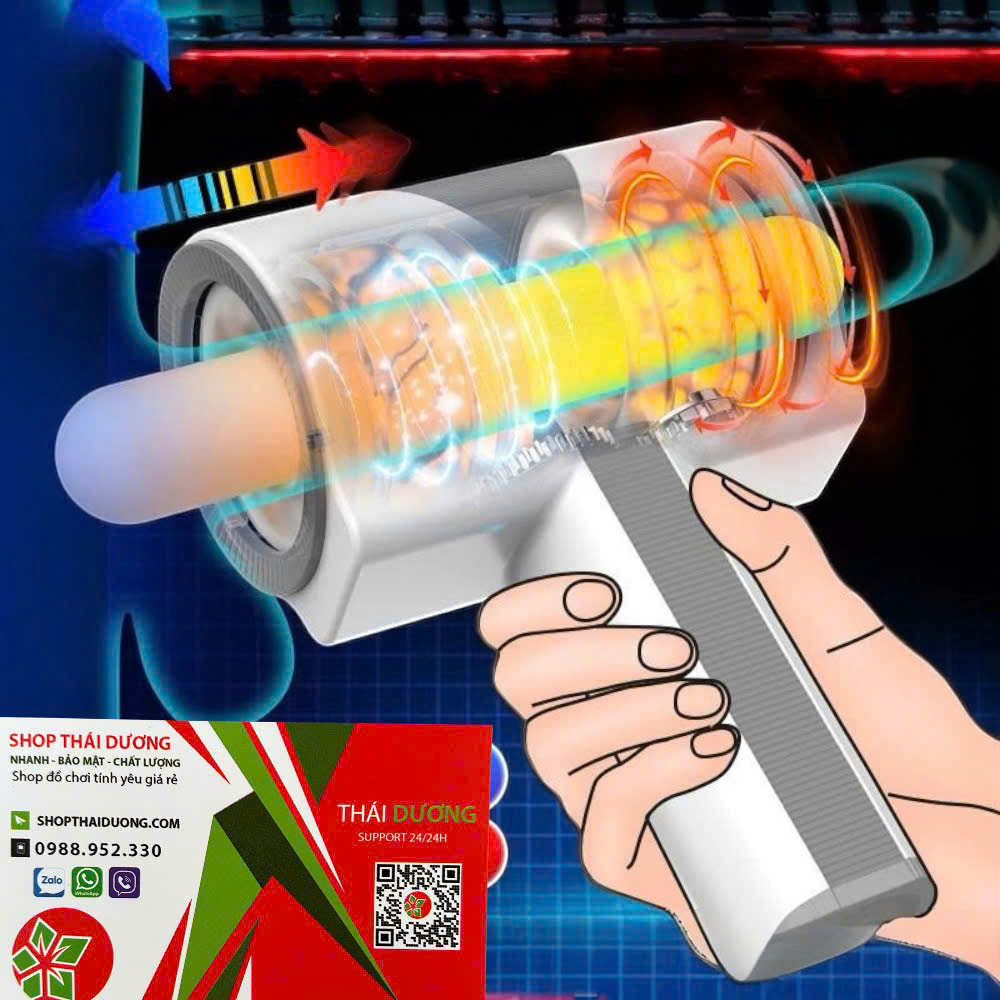 Máy thủ dâm Dream Horse Thor rung thụt hai đầu mạnh mạnh mẽ cho nam