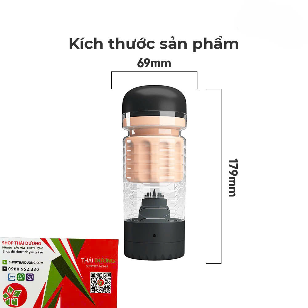 Cốc Thủ Dâm Âm Đạo Giả Pretty Love Emily Rung Liếm Mạnh cho Nam Tự Sướng