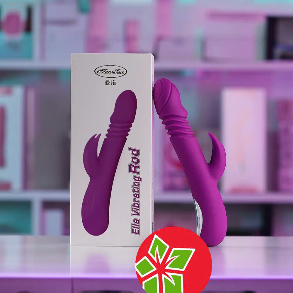Dương Vật Giả Rung Thụt Mannuo Ella Vibrating ROD Cao Cấp Cho Nữ