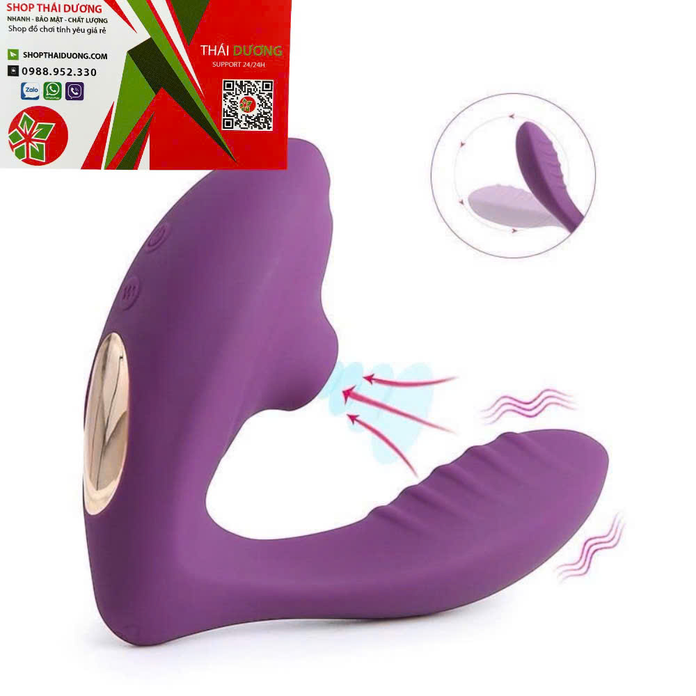 Máy Rung Kích Thích 10 Chế Độ Sóng Rung Mạnh  Cực Sướng Cho Nữ