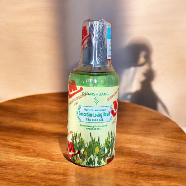 Dầu Bôi Trơn Massage Body Hương Thơm Tinh Chất Trà Xanh Tự Nhiên Chai 300ml 