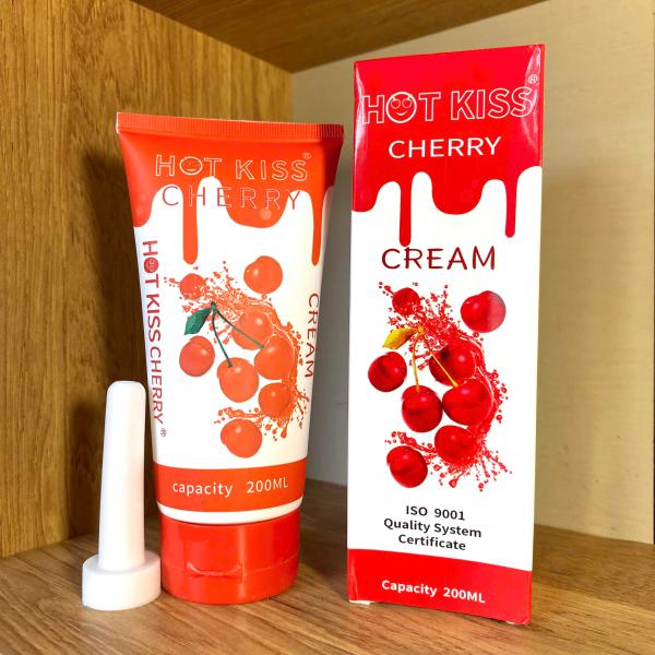 Gel Bôi Trơn Hương Cherry Hot Kiss 200ml Hương Thơm Cherry Tựn Nhiên 