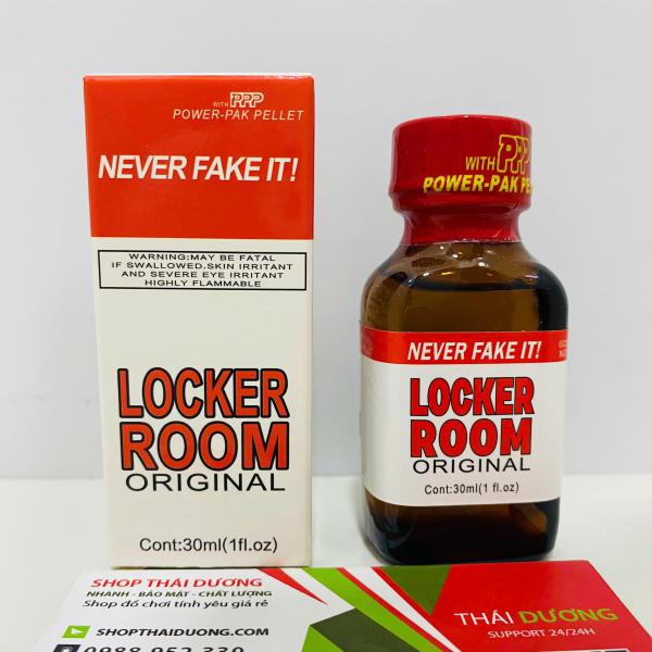 Popper Locker Room Original 30ml USA - Tinh Dầu Kích Thích Cực Mạnh Cho Top & Bot 