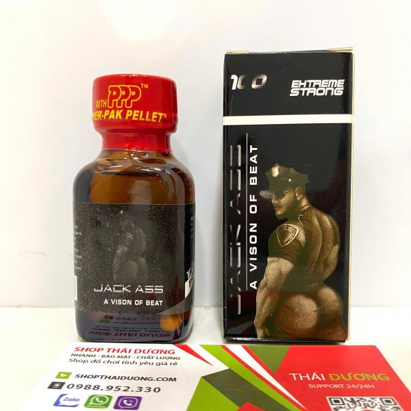 Popper JACK ASS 30ml PWD – Kích Thích Mạnh, Cực Phê, Khoái Cảm 