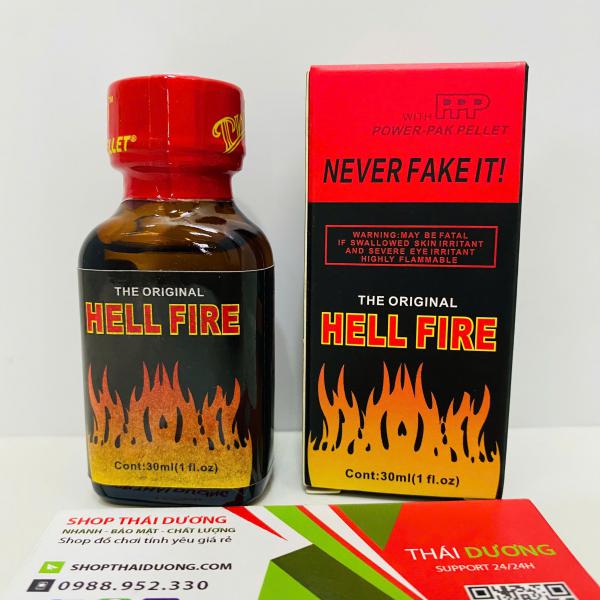 Popper Hell Fire USA 30ml – Kích Thích Mạnh, Cực Khoái Thăng Hoa - dochoijapan. 