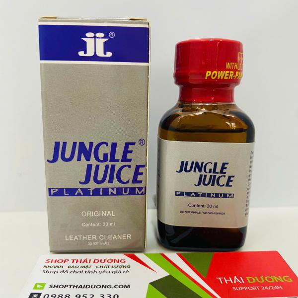 Chai Hít Popper Jungle Juice Platinum 30ml Chính Hãng Mỹ – Cực Phê, An Toàn & Hiệu Quả 