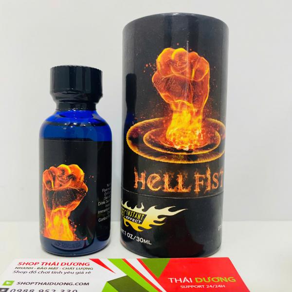 Popper Nắm Đấm Lửa Hell Fist 30ml USA Chính Hãng - Tăng Hưng Phấn Cho Bot 