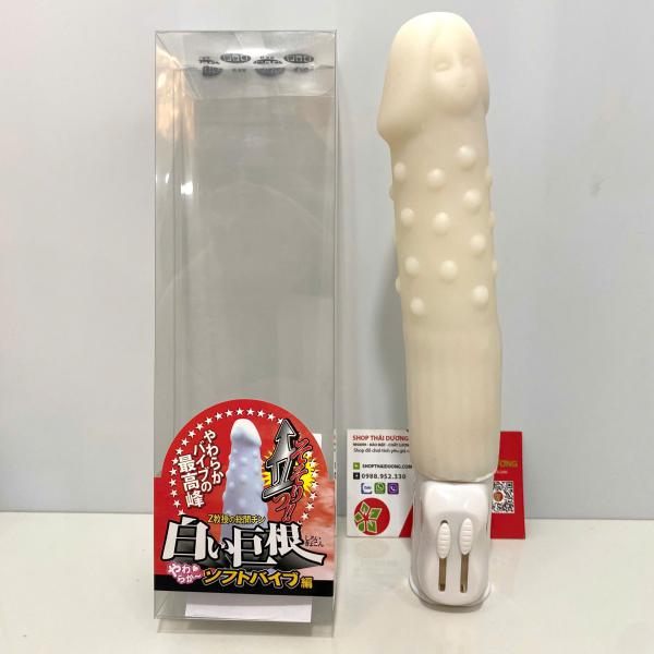 Dương Vật Giả Rung Ngoái NPG Japan - Silicon Siêu Mềm, Uốn Cong Linh Hoạt, Sextoy Nữ Cao Cấp 