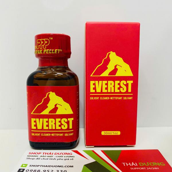 Popper Everest Đỏ PWD USA 30ml - Chính Hãng Mỹ, Tăng Khoái Cảm Cực Đỉnh 