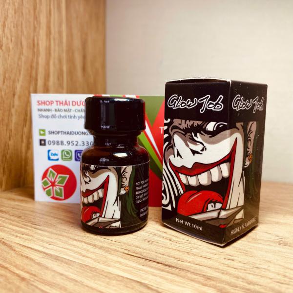 Popper Glow Job Đen 10ml - Kích Thích Cực Mạnh, Tăng Khoái Cảm Cho Top & Bot 
