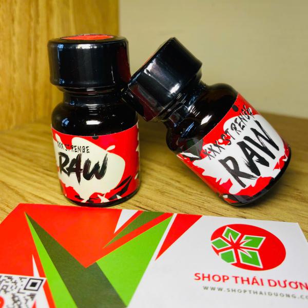Popper Stenge Raw Đỏ 10ml - Chính Hãng USA, Tăng Khoái Cảm Cực Mạnh Cho Top 