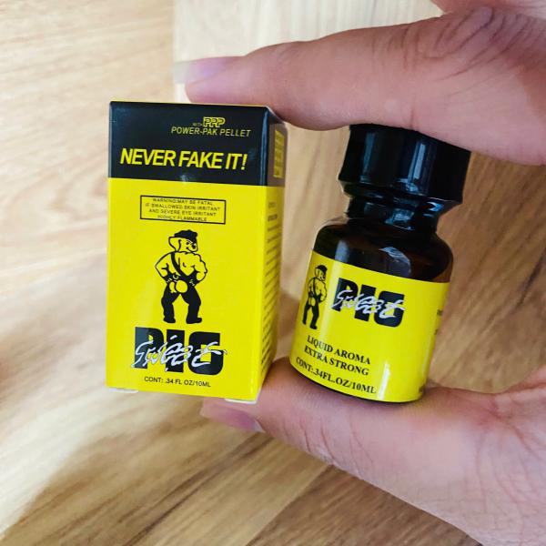 Popper Pig Sweet Gold 10ml Vàng - Chính Hãng USA, Kích Thích Cực Mạnh Cho Top & Bot 