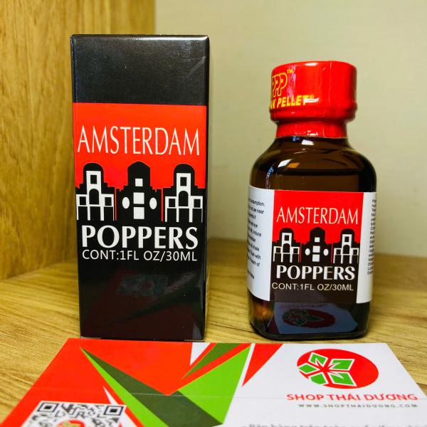 Popper Amsterdam Limited 30ml - Hàng Chính Hãng PWD USA, Tăng Khoái Cảm Cực Đỉnh 