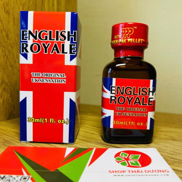 Popper Elish Royale USA 30ml - Kích Thích Mạnh, Hưng Phấn Cực Tốt Cho Top & Bot 